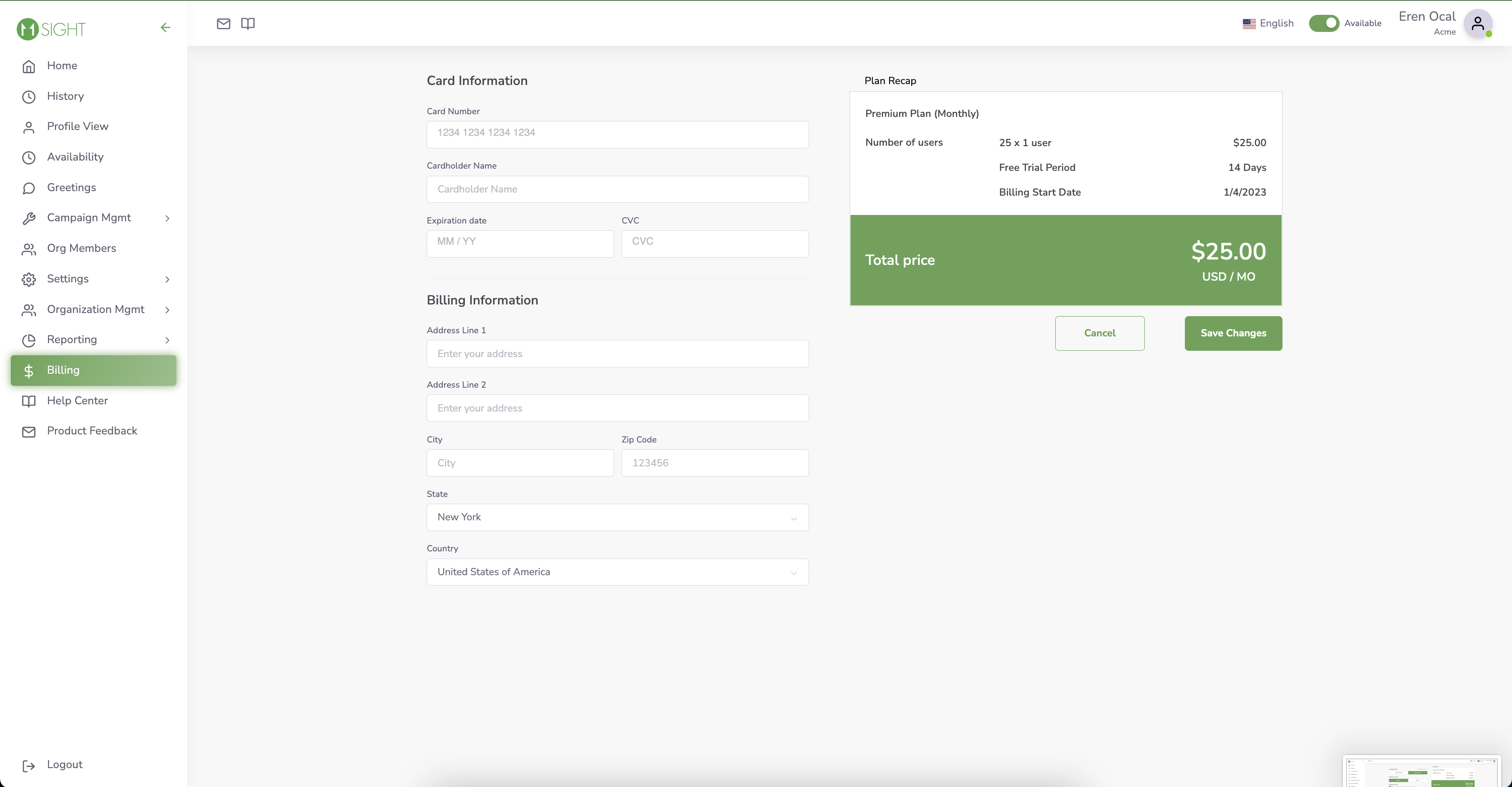 CREDIT CARD NUMBER CHANGE visual data 6